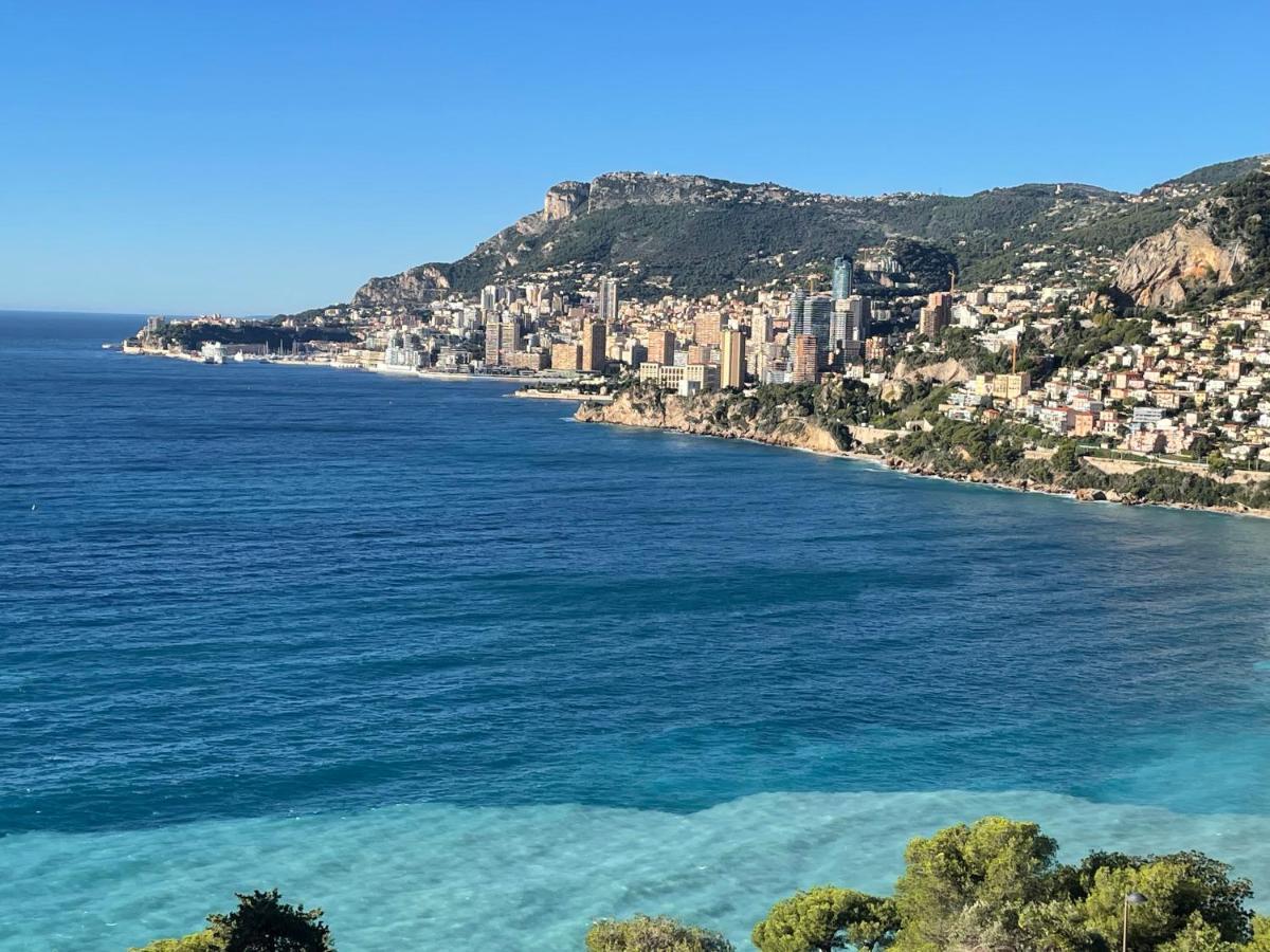Aux Portes De Monaco Superbe T3 Vue Mer Roquebrune-Cap-Martin Exterior photo